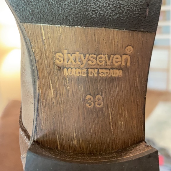 SixtySeven leather made in Spain boots - Picture 4 of 4